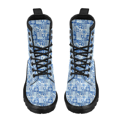 Swedish Print Pattern Women's Boots