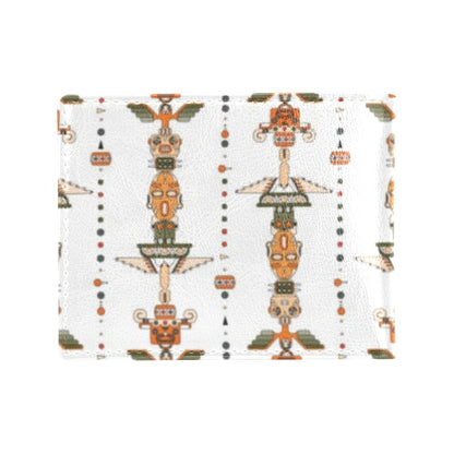 Totem Print Design LKS302 Men's ID Card Wallet