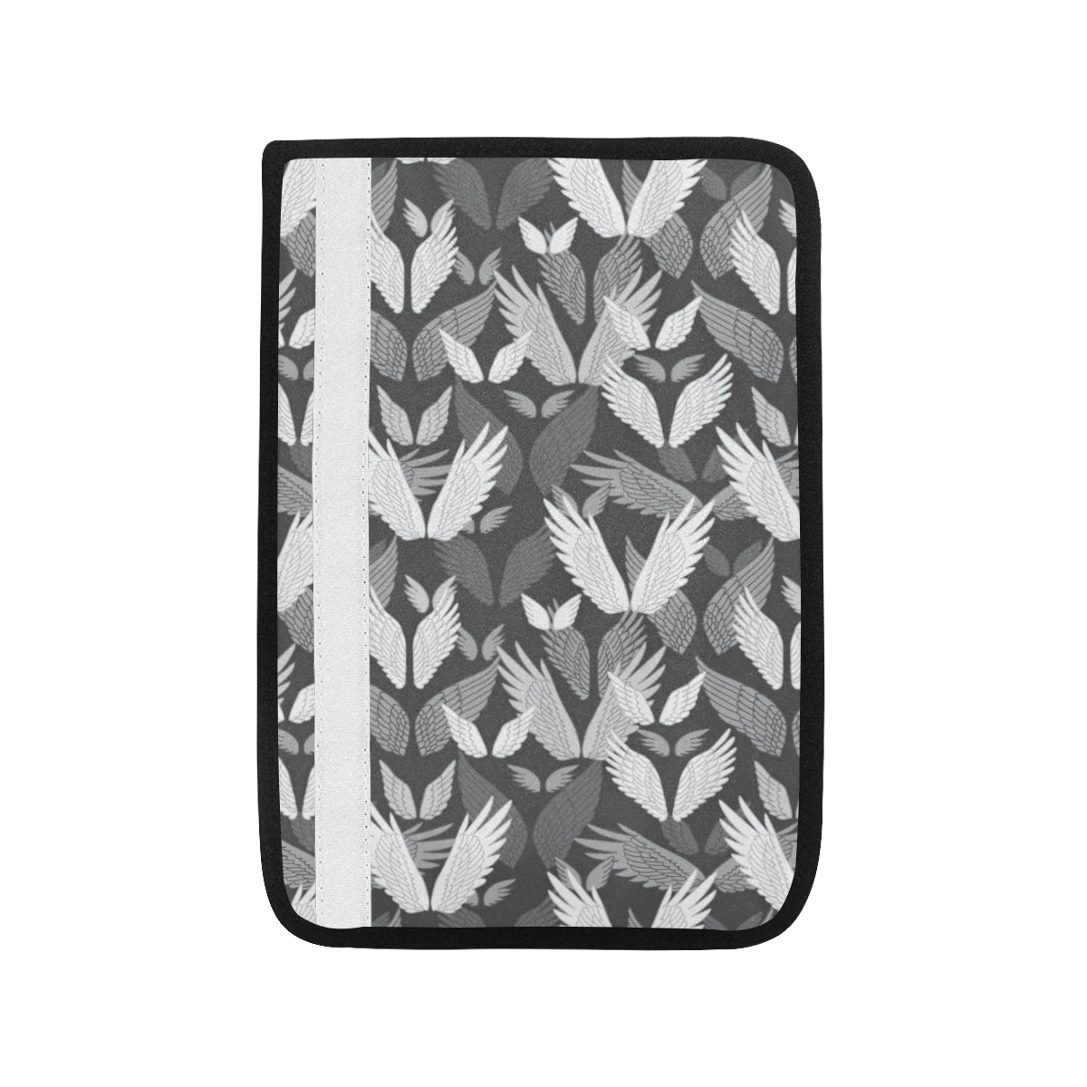 Angel Wings Pattern Design Themed Print Car Seat Belt Cover