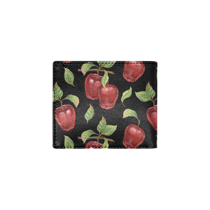 Apple Pattern Print Design AP011 Men's ID Card Wallet