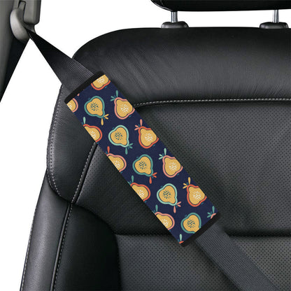 Pear Pattern Print Design PE03 Car Seat Belt Cover