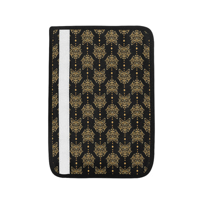 Aztec Wolf Pattern Print Design 04 Car Seat Belt Cover