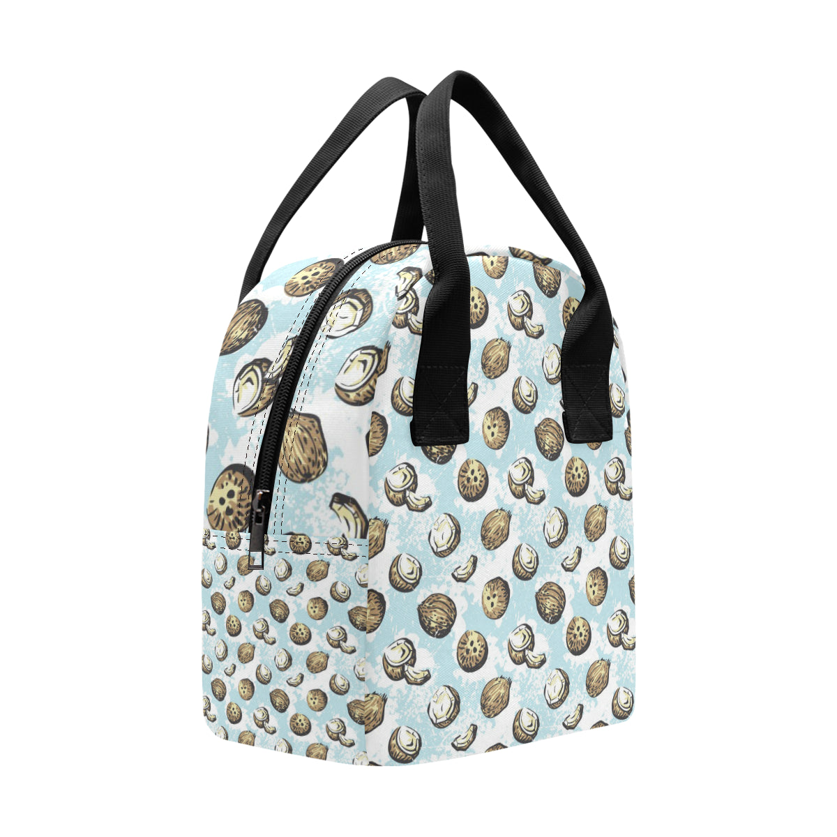 Coconut Pattern Print Design CN01 Insulated Lunch Bag