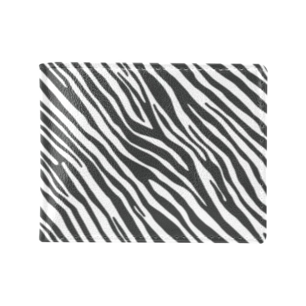 Zebra Classic Print Design LKS302 Men's ID Card Wallet