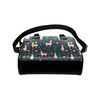 Llama Cactus Pattern Print Design 012 Shoulder Handbag