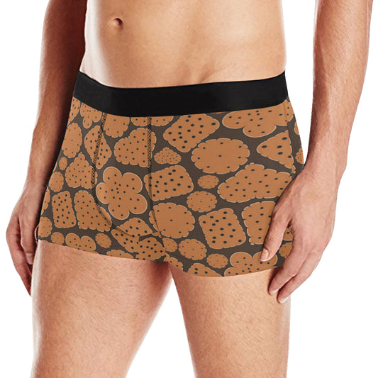 Cracker Pattern Print Design 01 Men's Boxer Briefs