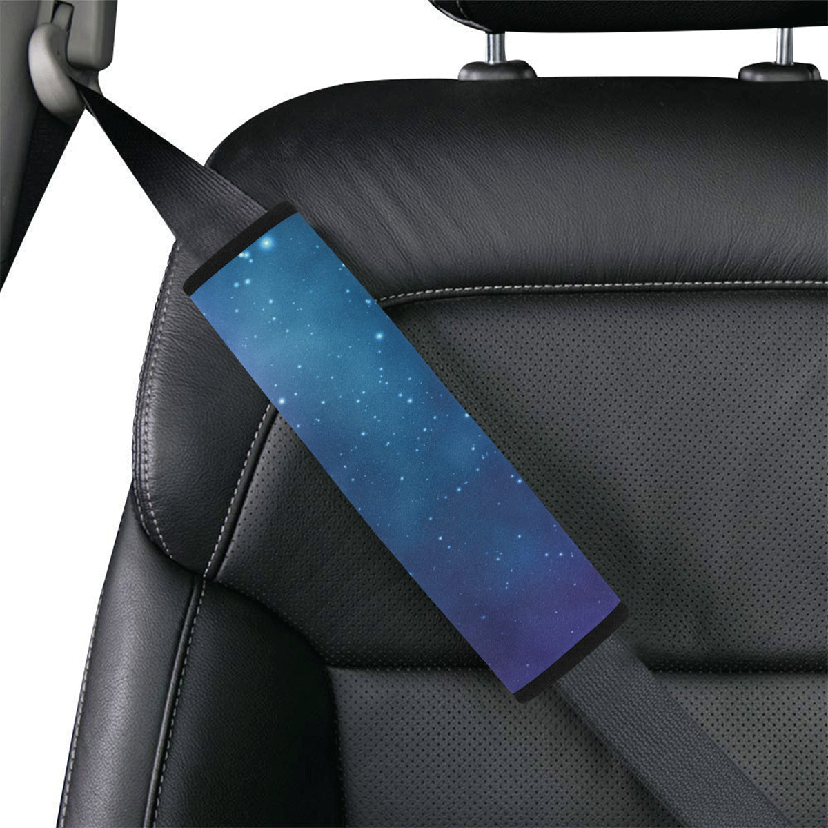 Nebula Pattern Print Design A01 Car Seat Belt Cover
