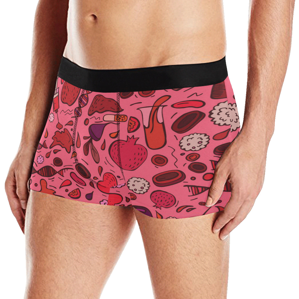 Phlebotomist Pattern Print Design A01 Men's Boxer Briefs