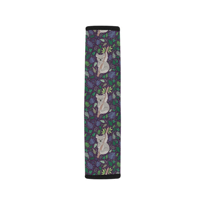 Koala Pattern Print Design 06 Car Seat Belt Cover