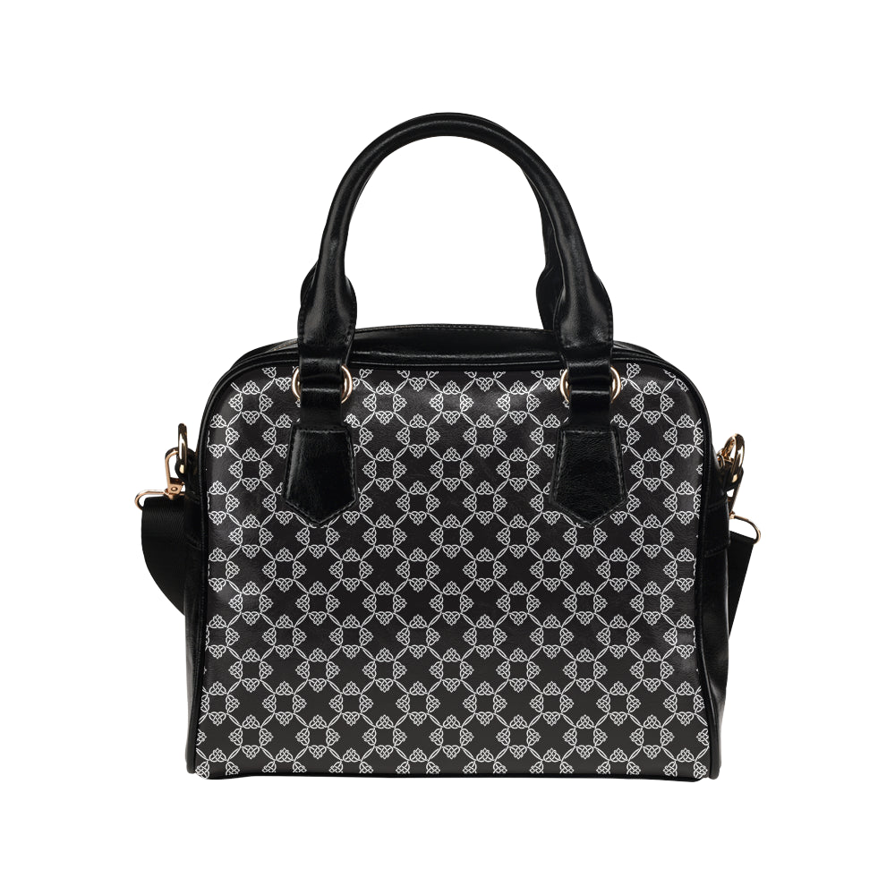 Celtic Pattern Print Design 06 Shoulder Handbag