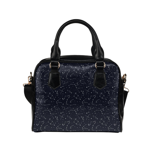 Constellation Pattern Print Design 03 Shoulder Handbag