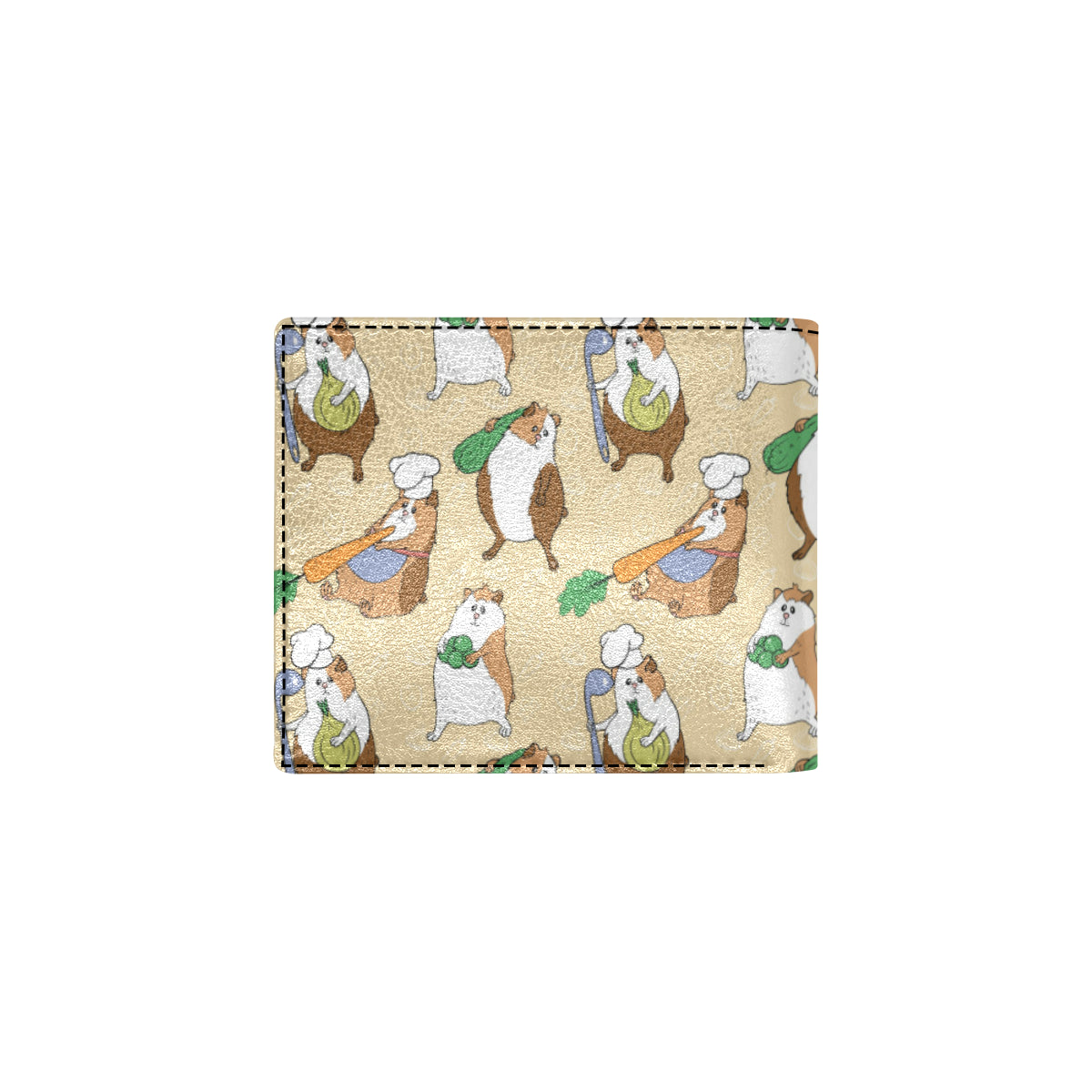 Guinea Pig Pattern Print Design 03 Men's ID Card Wallet