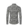 Bicycle Tools Pattern Print Design 02 Men's Long Sleeve Shirt