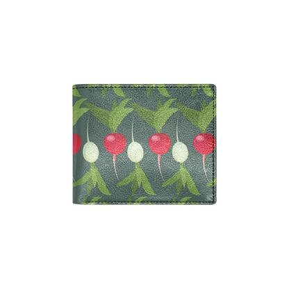 Radish Pattern Print Design A03 Men's ID Card Wallet