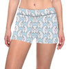 Polar Bear Pattern Print Design PB08 Yoga Shorts