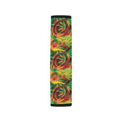 Rastafarian Pattern Print Design A01 Car Seat Belt Cover