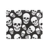 Skull Print Design LKS301 Men's ID Card Wallet