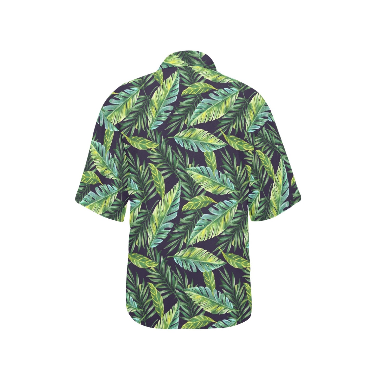Tropical Flower Pattern Print Design TF06 Women's Hawaiian Shirt