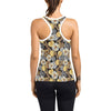 Steampunk Dragonfly Print Design LKS302 Women's Racerback Tank Top