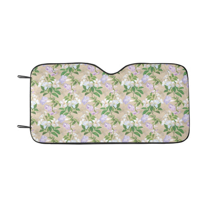 Sampaguita Print Design LKS302 Car front Windshield Sun Shade