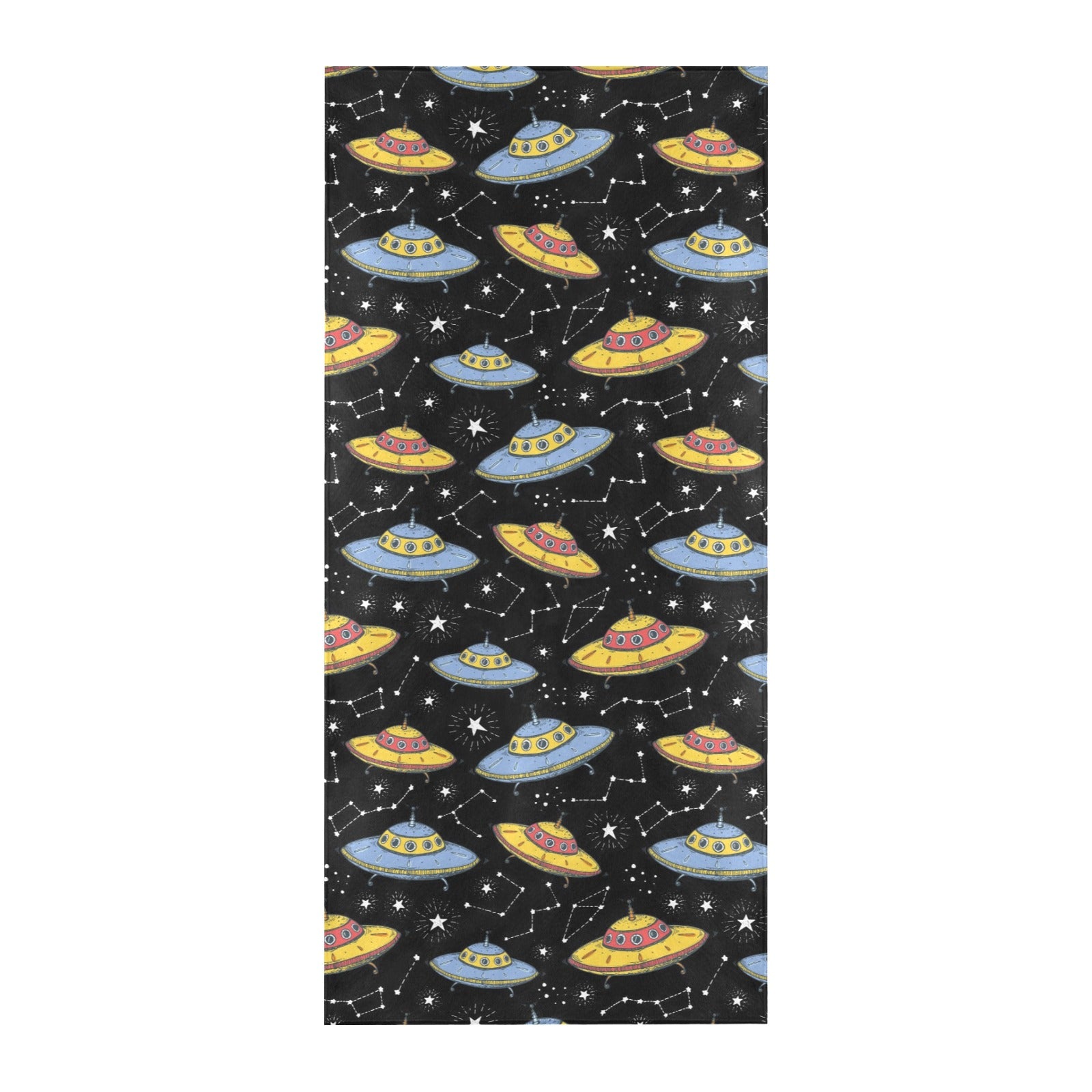 UFO Print Design LKS307 Beach Towel 32" x 71"