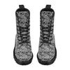 Skull Tattoo Design Print Women's Boots