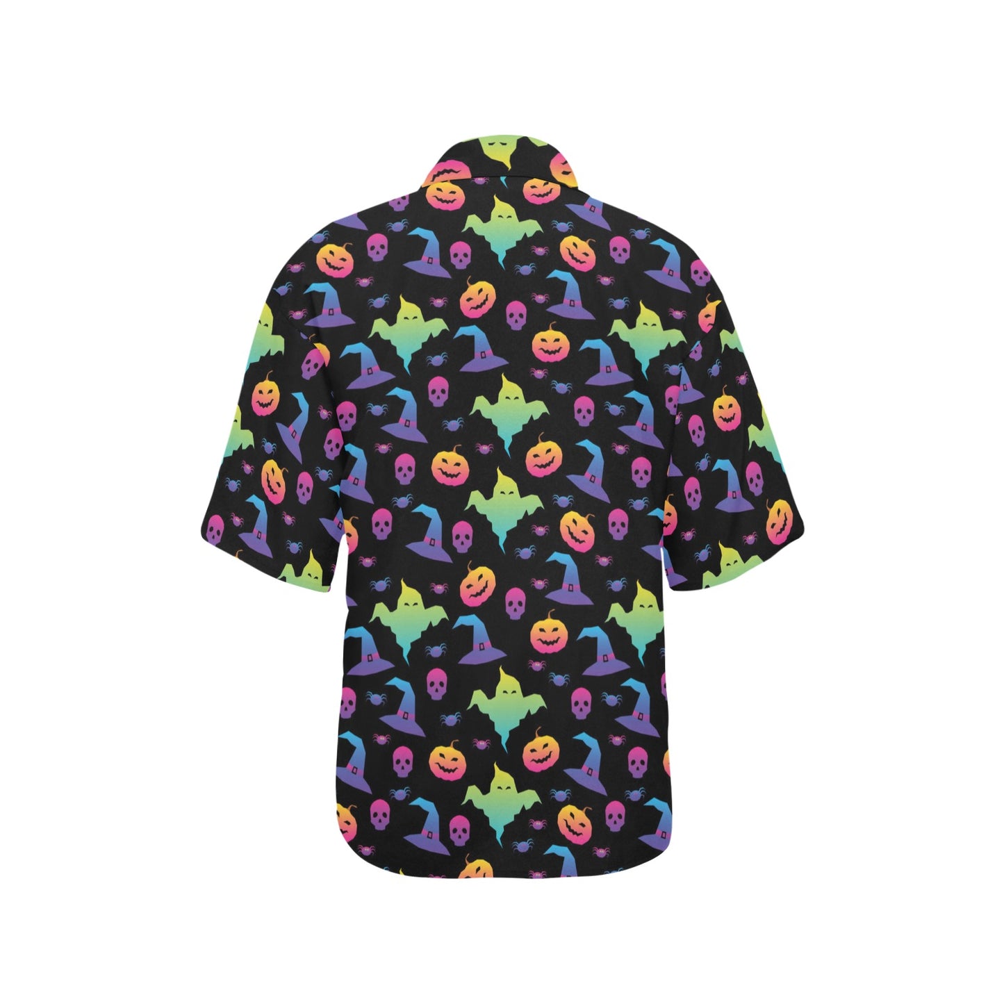 Halloween Print Design LKS404 Women's Hawaiian Shirt