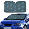 Sea Turtle Print Design LKS308 Car front Windshield Sun Shade