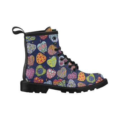Apple Pattern Print Design AP05 Women's Boots