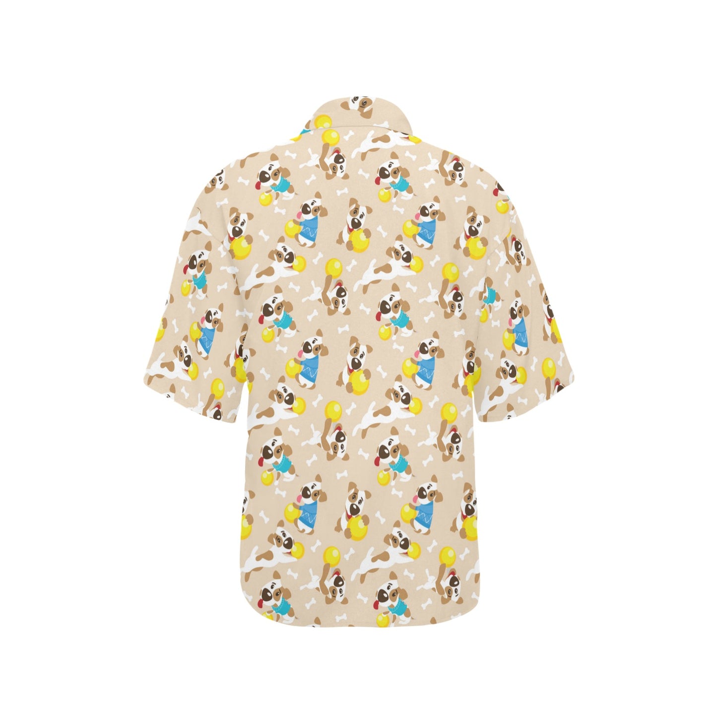 Russell Terriers Cute Print Design LKS304 Women's Hawaiian Shirt