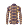 Aztec Pattern Print Design 09 Men's Long Sleeve Shirt