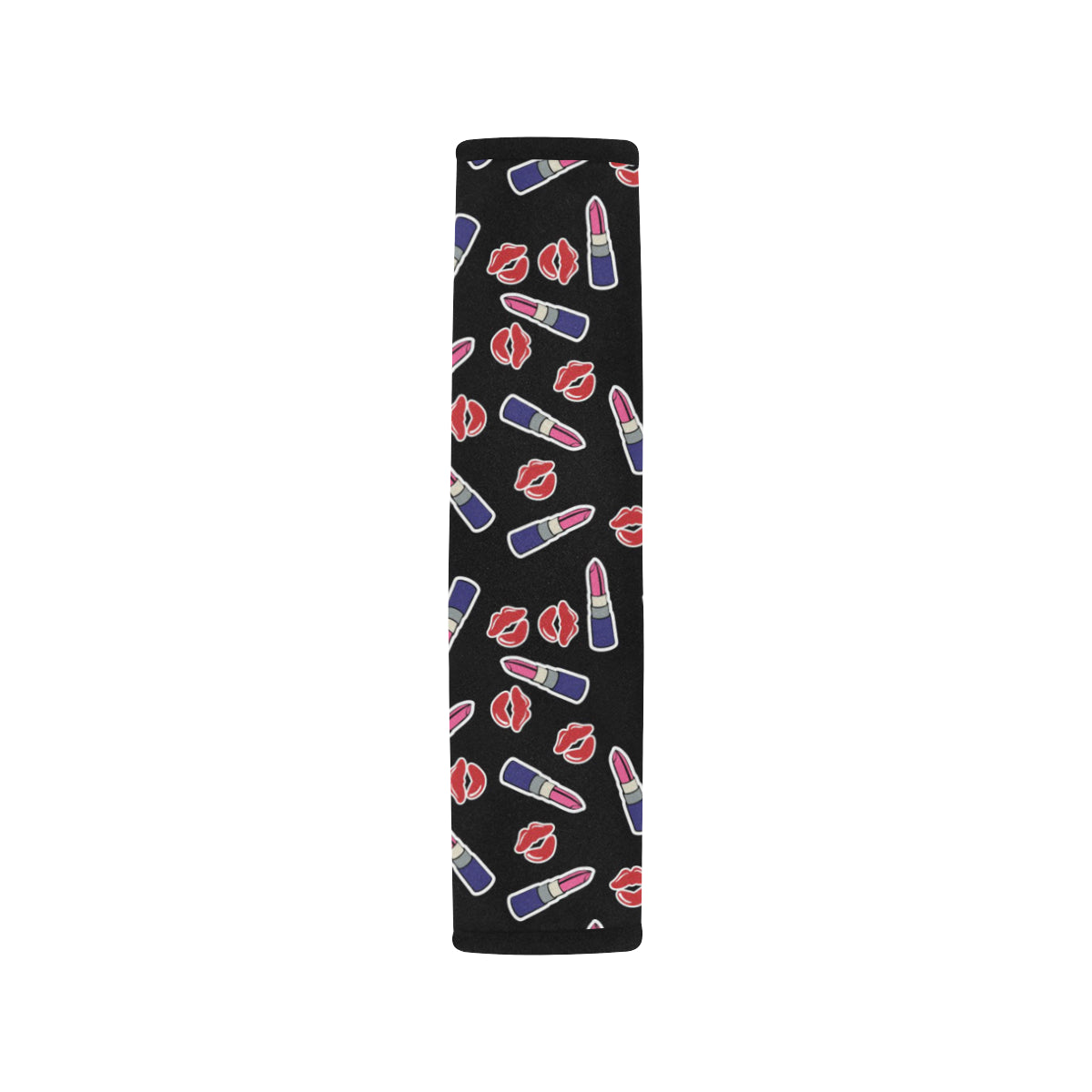 Lipstick Pattern Print Design LT01 Car Seat Belt Cover