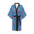 lotus Boho Pattern Print Design LO010 Women Kimono Robe