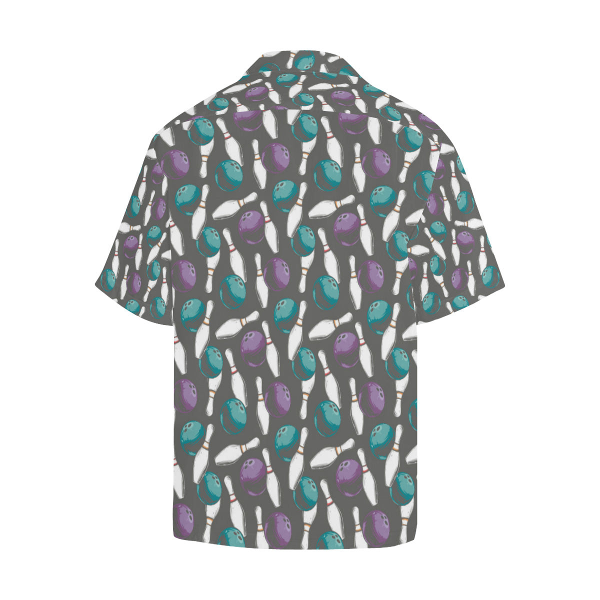 Bowling Pattern Print Design 03 Men's Hawaiian Shirt