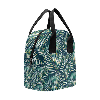 Sun Spot Tropical Palm Leaves Insulated Lunch Bag