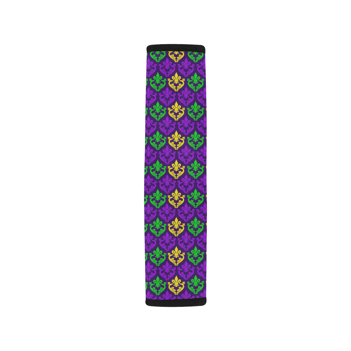 Mardi Gras Pattern Print Design 02 Car Seat Belt Cover