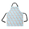 Chihuahua Pattern Print Design 05 Apron with Pocket