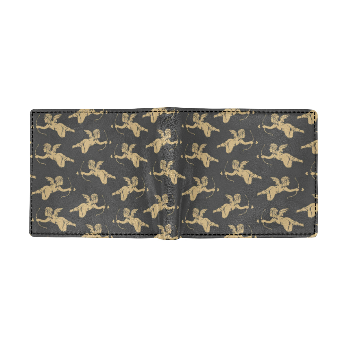 Cupid Pattern Print Design 02 Men's ID Card Wallet