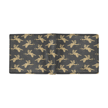 Cupid Pattern Print Design 02 Men's ID Card Wallet