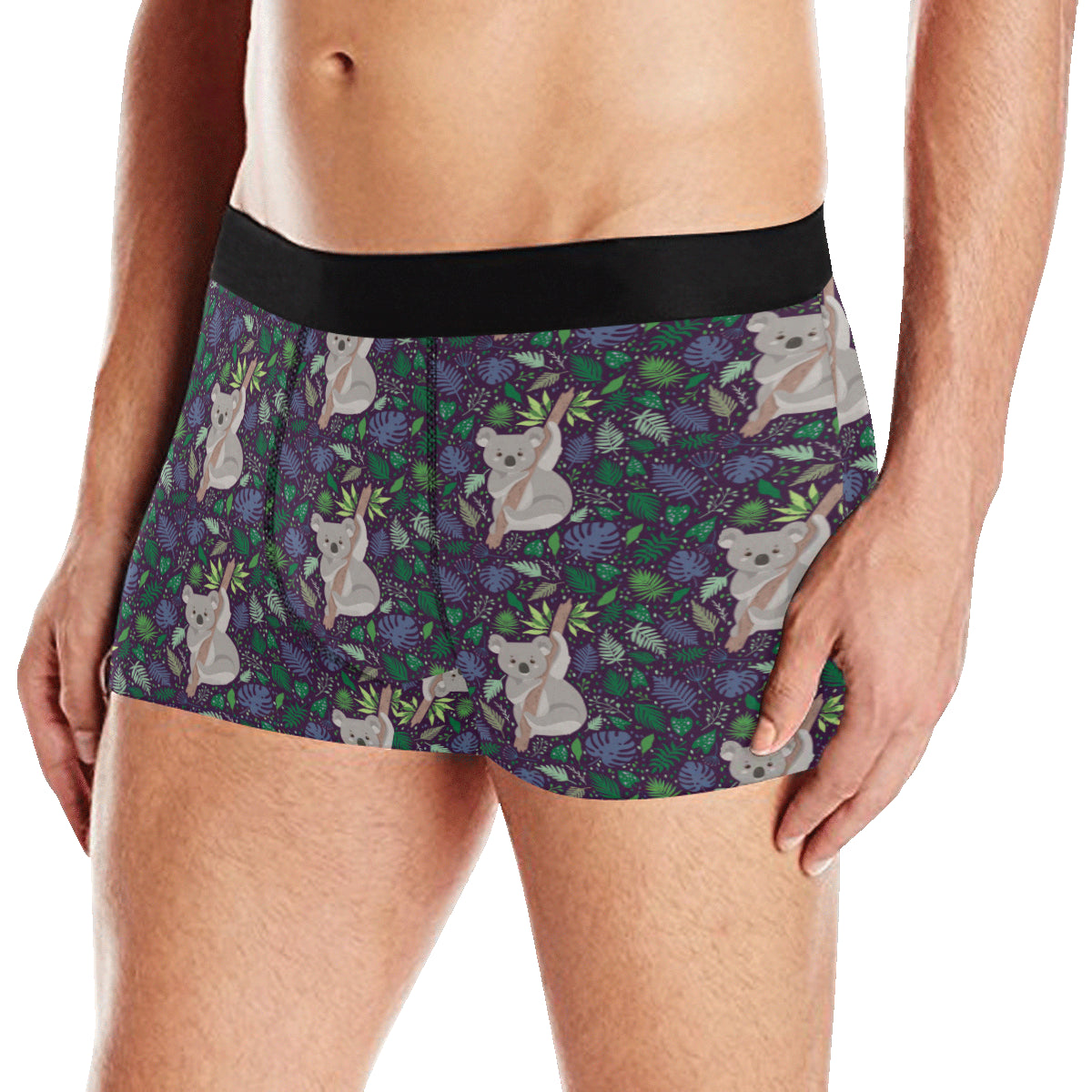 Koala Pattern Print Design 06 Men's Boxer Briefs