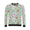 Tropical Flower Pattern Print Design TF05 Men Long Sleeve Sweatshirt