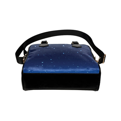 Night sky Pattern Print Design A01 Shoulder Handbag