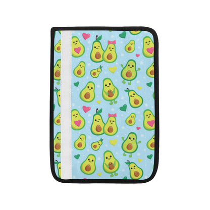 Avocado Pattern Print Design AC09 Car Seat Belt Cover