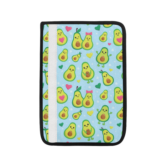Avocado Pattern Print Design AC09 Car Seat Belt Cover