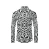 Polynesian Tattoo Pattern Men's Long Sleeve Shirt