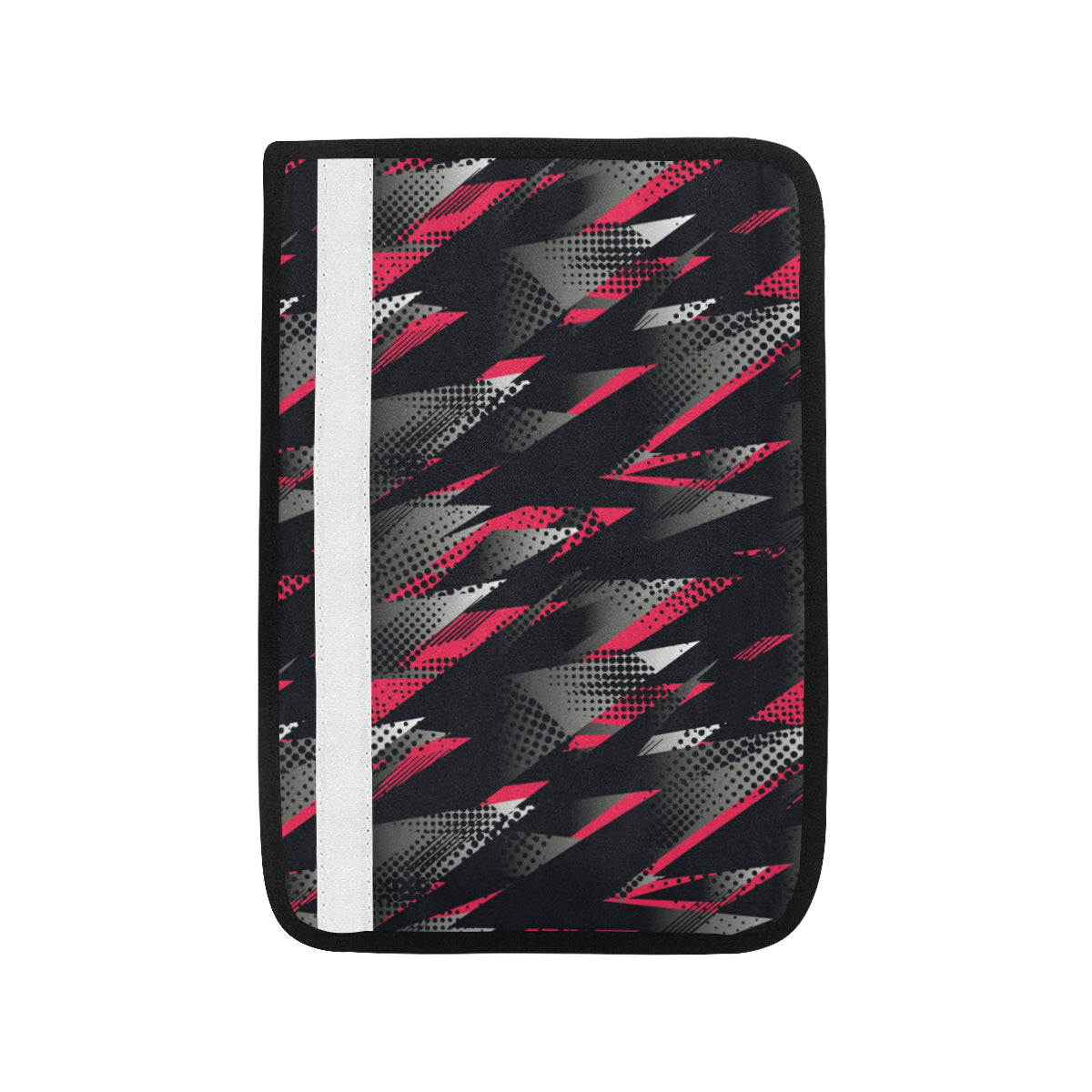 Racing Style Pattern Print Design A04 Car Seat Belt Cover