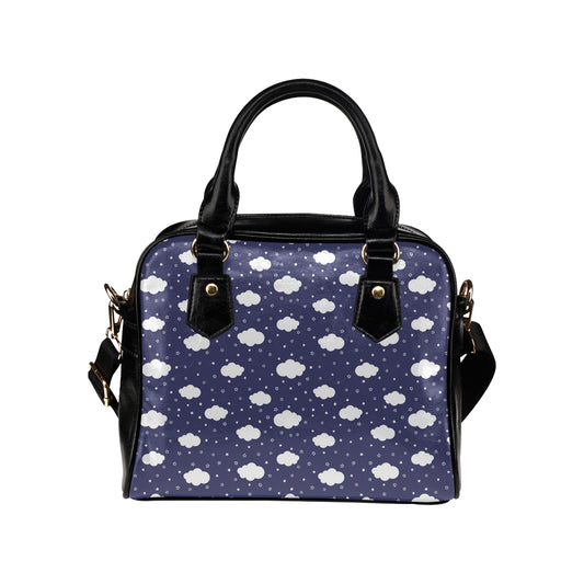 Cloud  Pattern Print Design 03 Shoulder Handbag