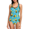 Bee Pattern Print Design BEE06 Women Swimsuit