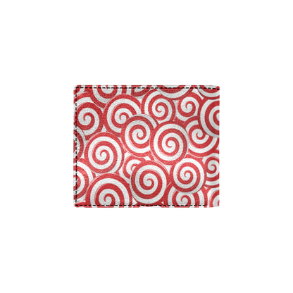 Candy Pattern Print Design 03 Men's ID Card Wallet