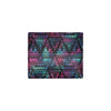 Tribal aztec Dark Multicolor Men's ID Card Wallet